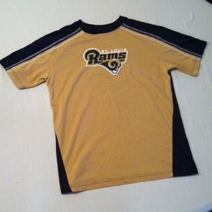 BOYS XL REEBOK NFL STL RAMS T SHIRT
